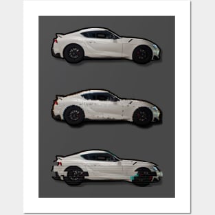 A90 Supra Mk5 Posters and Art